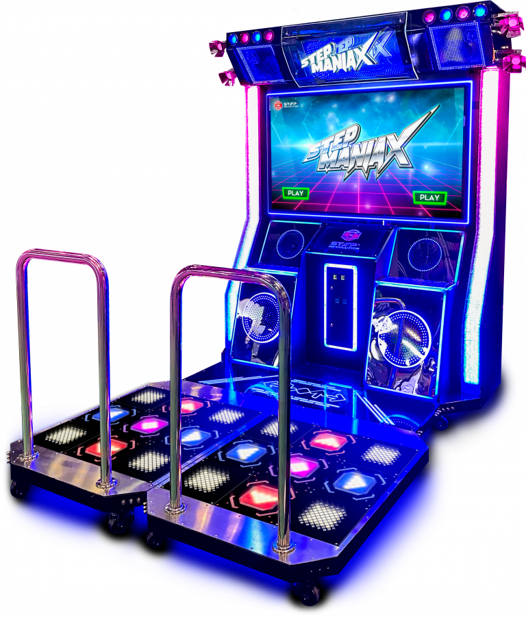 StepManiaX Deluxe (DX) Dance Game Arcade Machine — Pool Table Universe