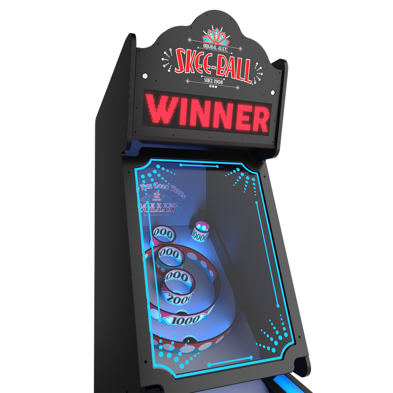 Skee-Ball Glow Arcade Game Machine