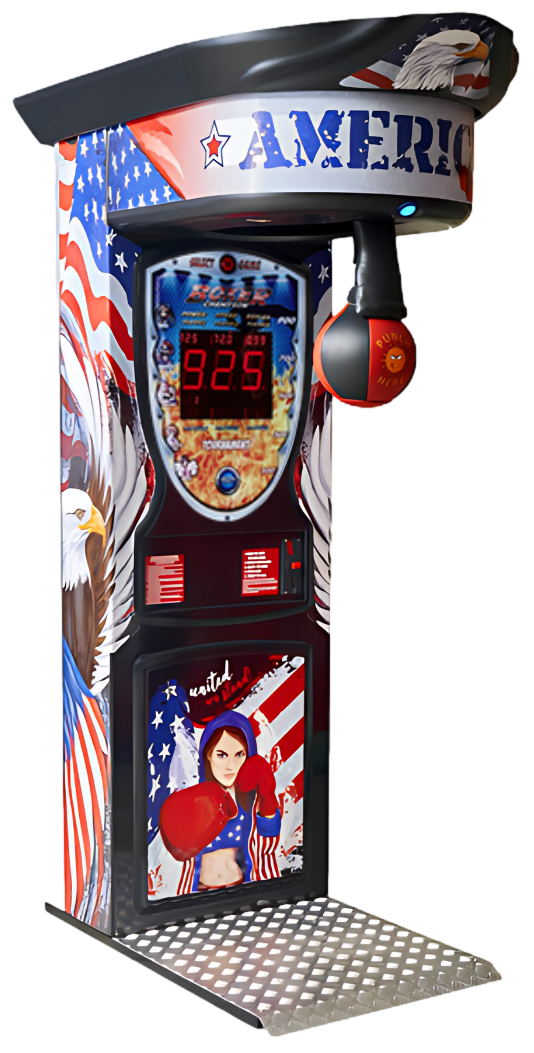 Kalkomat Boxer Fire Game Arcade Machine