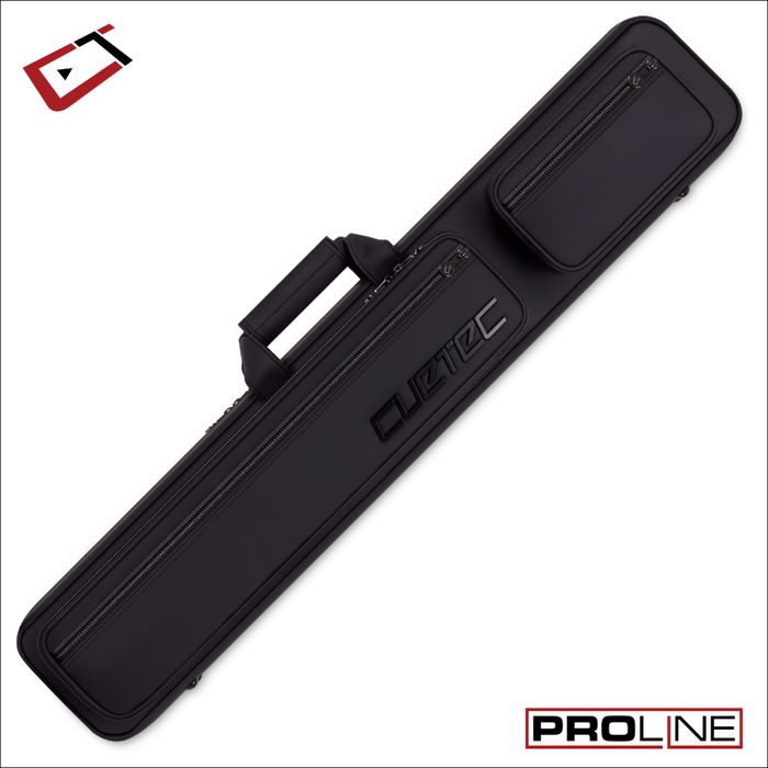 Cuetec Pro Line 4x8 Soft Pool Cue Case Noir Edition