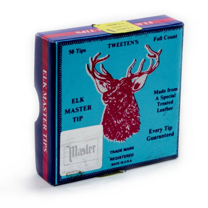 Elk Master Pool Cue Tips, Box of 50