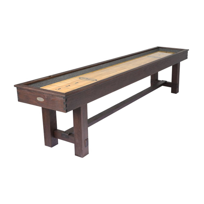 12' Reno Weathered Dark Chestnut Shuffleboard