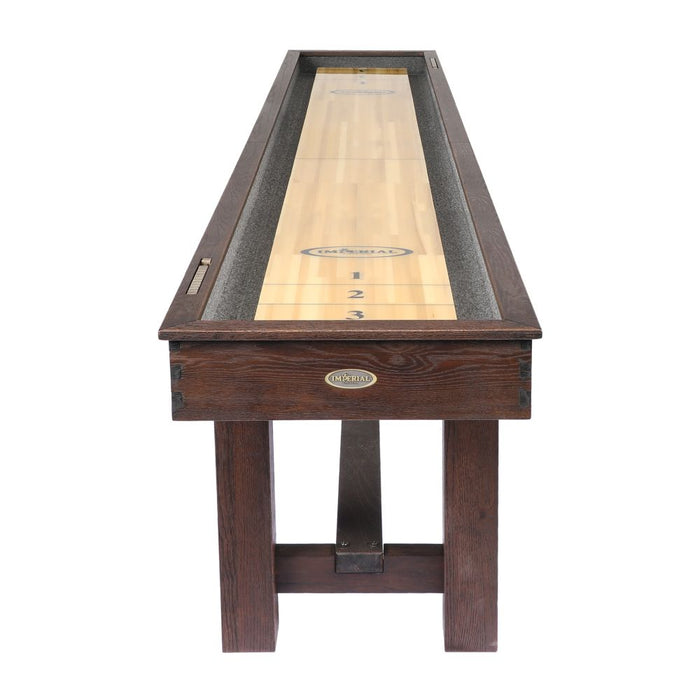 12' Reno Weathered Dark Chestnut Shuffleboard