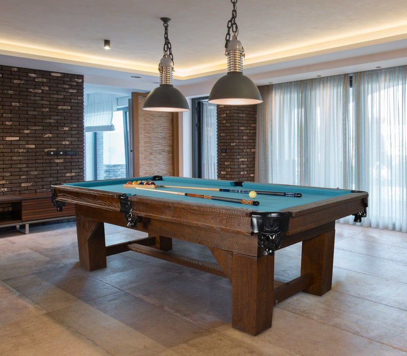 AFD Home Bungalow Ash Wood Slate Top Pool Table