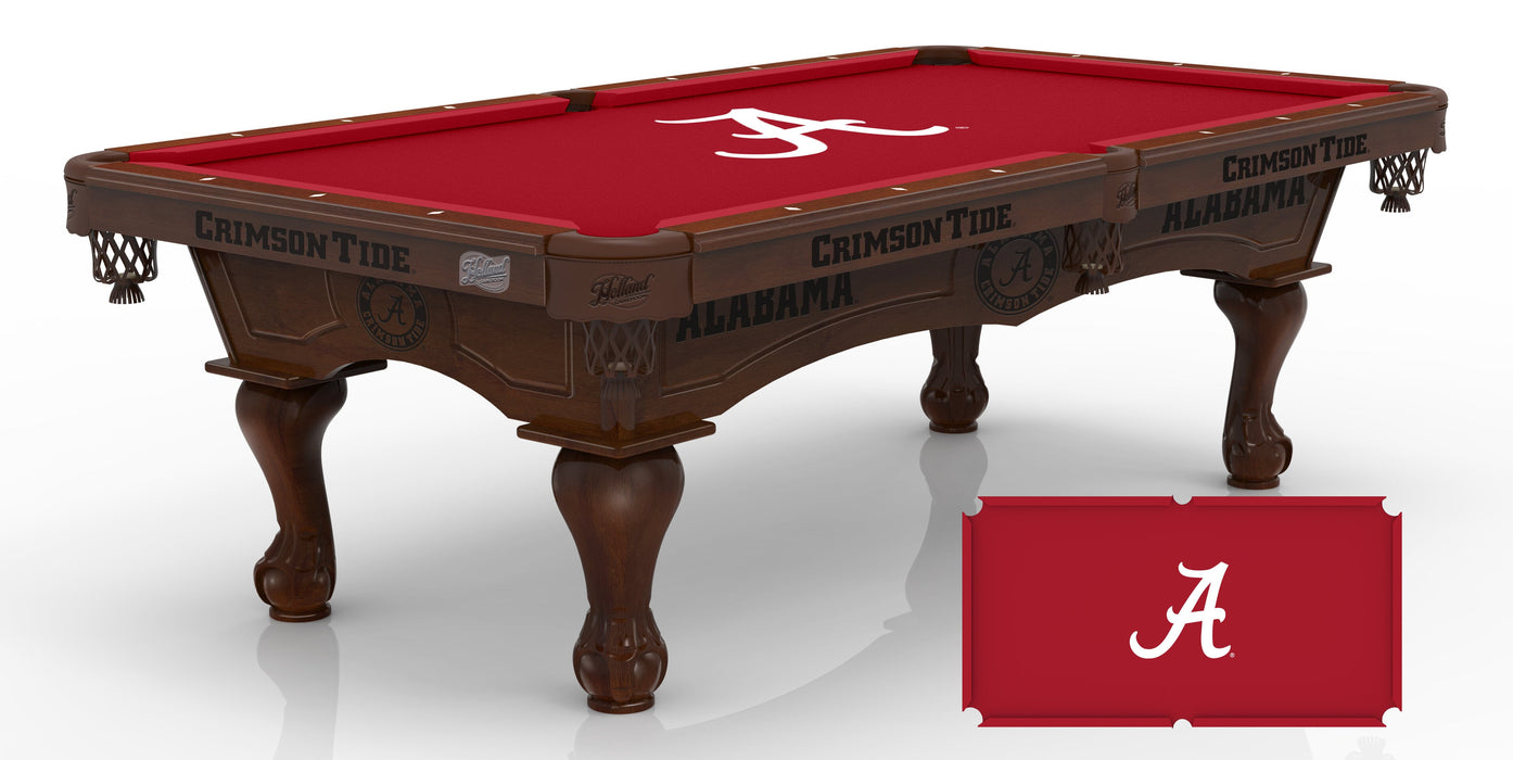 University of Alabama Pool Table