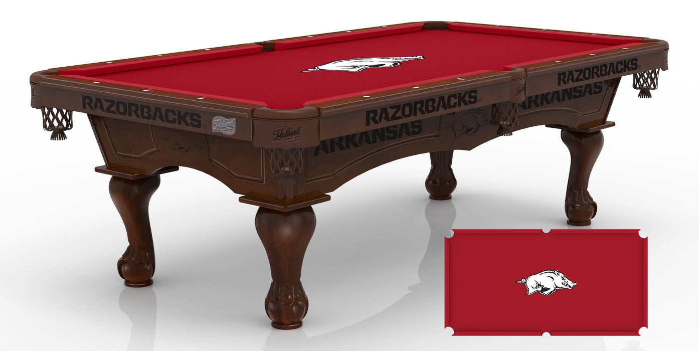 University of Arkansas Pool Table