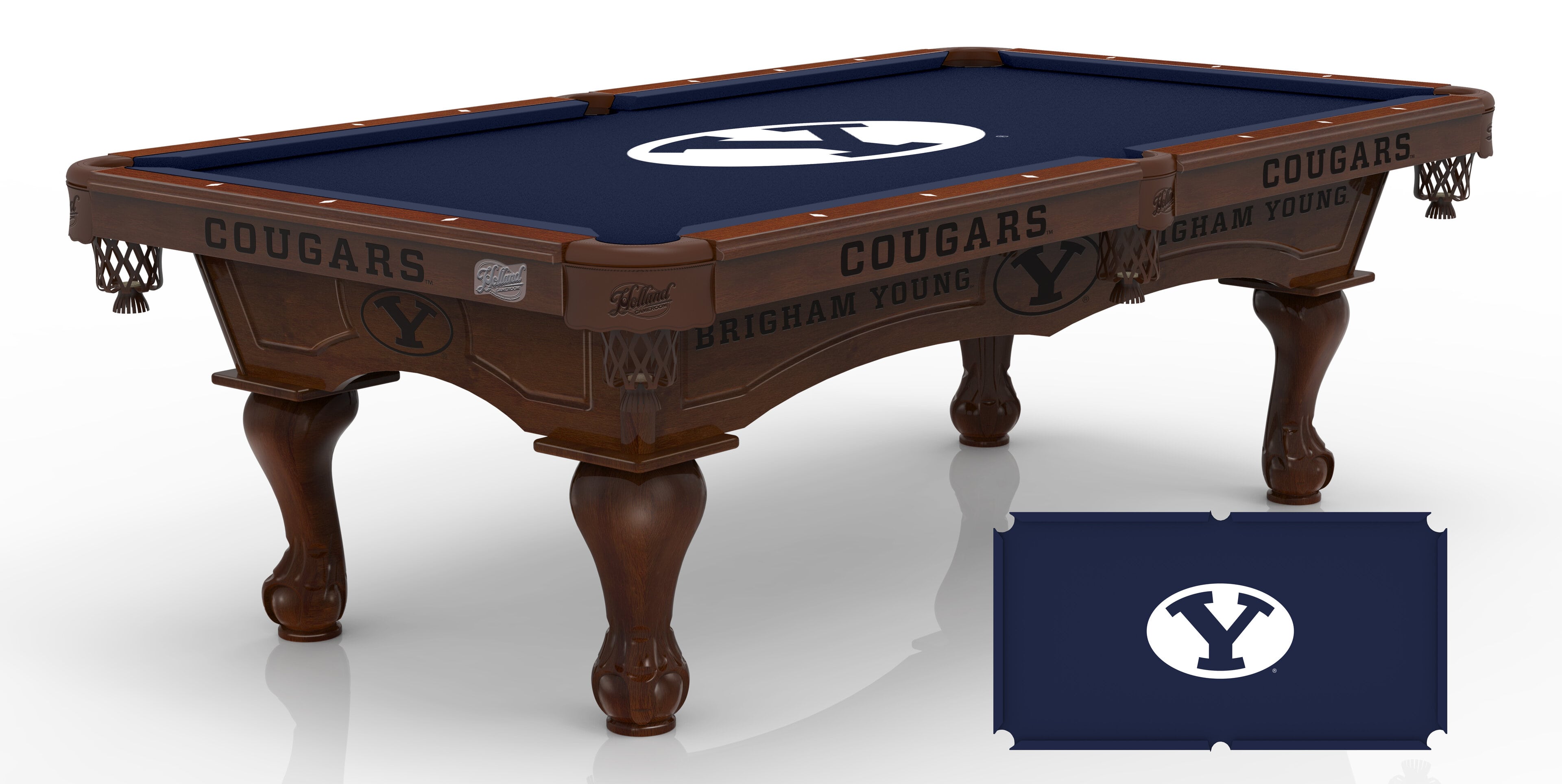 Brigham Young University Pool Table