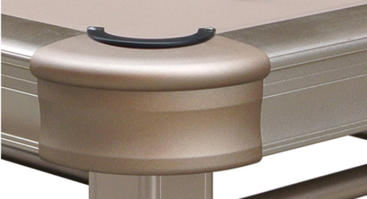 Non-Slate Champagne Outdoor Pool Table